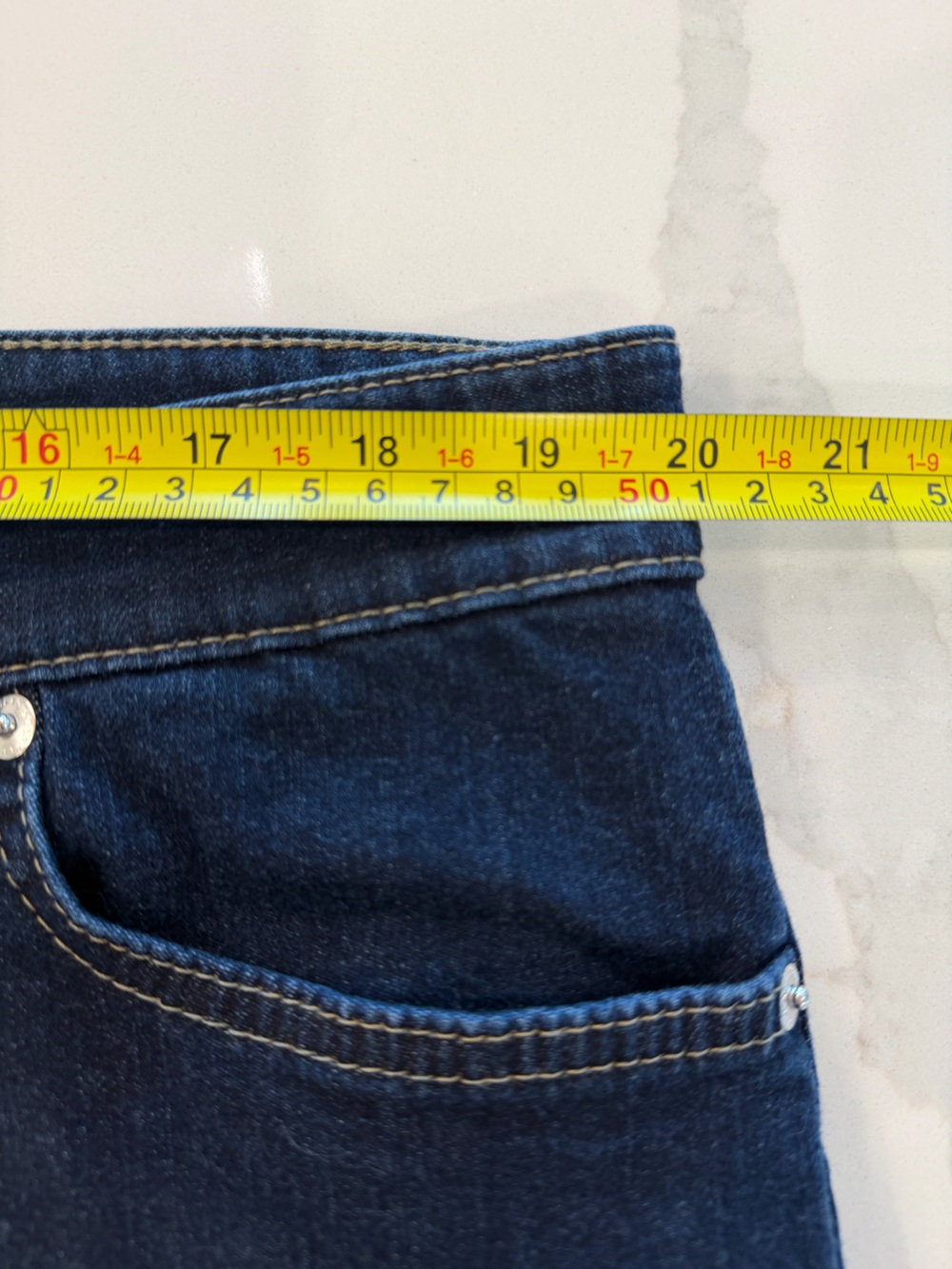 Lauren Ralph Lauren 18W Dark Wash Bootcut Jeans Plus Size Denim - Picture 4 of 7